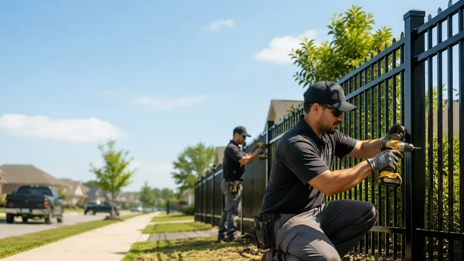 Metal Fence Installation in Hartsfield, GA